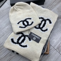 Cheap Chanel Caps #1242649 Replica Wholesale [$52.00 USD] [ITEM#1242649] on Replica Chanel Hat and Scarf and Glove Set