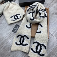 Cheap Chanel Caps #1242649 Replica Wholesale [$52.00 USD] [ITEM#1242649] on Replica Chanel Hat and Scarf and Glove Set