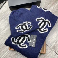 Cheap Chanel Caps #1242652 Replica Wholesale [$52.00 USD] [ITEM#1242652] on Replica Chanel Hat and Scarf and Glove Set