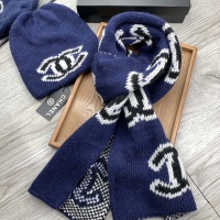 Cheap Chanel Caps #1242652 Replica Wholesale [$52.00 USD] [ITEM#1242652] on Replica Chanel Hat and Scarf and Glove Set