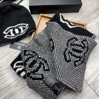 Cheap Chanel Caps #1242653 Replica Wholesale [$52.00 USD] [ITEM#1242653] on Replica Chanel Hat and Scarf and Glove Set