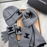 Cheap Chanel Caps #1242678 Replica Wholesale [$72.00 USD] [ITEM#1242678] on Replica Chanel Hat and Scarf and Glove Set