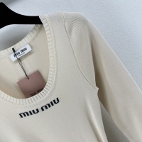 Cheap MIU MIU Dresses Long Sleeved For Women #1242696 Replica Wholesale [$92.00 USD] [ITEM#1242696] on Replica MIU MIU Dresses