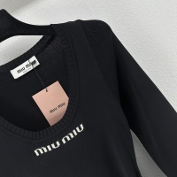 Cheap MIU MIU Dresses Long Sleeved For Women #1242698 Replica Wholesale [$92.00 USD] [ITEM#1242698] on Replica MIU MIU Dresses