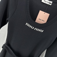 Cheap MIU MIU Dresses Long Sleeved For Women #1242698 Replica Wholesale [$92.00 USD] [ITEM#1242698] on Replica MIU MIU Dresses