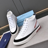 Cheap Prada High Top Shoes For Men #1242912 Replica Wholesale [$82.00 USD] [ITEM#1242912] on Replica Prada High Top Shoes