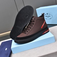 Cheap Prada High Top Shoes For Men #1242914 Replica Wholesale [$82.00 USD] [ITEM#1242914] on Replica Prada High Top Shoes