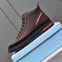 Cheap Prada High Top Shoes For Men #1242914 Replica Wholesale [$82.00 USD] [ITEM#1242914] on Replica Prada High Top Shoes