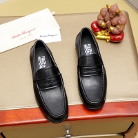 Cheap Salvatore Ferragamo Leather Shoes For Men #1243157 Replica Wholesale [$85.00 USD] [ITEM#1243157] on Replica Salvatore Ferragamo Leather Shoes