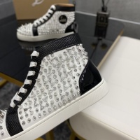 Cheap Christian Louboutin High Top Shoes For Men #1243179 Replica Wholesale [$96.00 USD] [ITEM#1243179] on Replica Christian Louboutin High Top Shoes