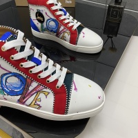 Cheap Christian Louboutin High Top Shoes For Men #1243195 Replica Wholesale [$98.00 USD] [ITEM#1243195] on Replica Christian Louboutin High Top Shoes