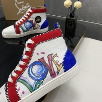 Cheap Christian Louboutin High Top Shoes For Women #1243196 Replica Wholesale [$98.00 USD] [ITEM#1243196] on Replica Christian Louboutin High Top Shoes