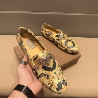 Cheap Versace Leather Shoes For Men #1243220 Replica Wholesale [$68.00 USD] [ITEM#1243220] on Replica Versace Leather Shoes