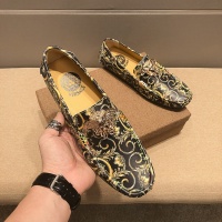 Cheap Versace Leather Shoes For Men #1243222 Replica Wholesale [$68.00 USD] [ITEM#1243222] on Replica Versace Leather Shoes