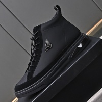 Cheap Armani High Tops Shoes For Men #1243242 Replica Wholesale [$82.00 USD] [ITEM#1243242] on Replica Armani High Tops Shoes