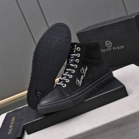 Cheap Philipp Plein PP High Tops Shoes For Men #1243250 Replica Wholesale [$85.00 USD] [ITEM#1243250] on Replica Philipp Plein PP High Tops Shoes