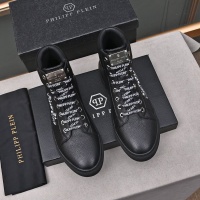 Cheap Philipp Plein PP High Tops Shoes For Men #1243251 Replica Wholesale [$85.00 USD] [ITEM#1243251] on Replica Philipp Plein PP High Tops Shoes