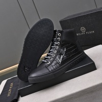 Cheap Philipp Plein PP High Tops Shoes For Men #1243252 Replica Wholesale [$85.00 USD] [ITEM#1243252] on Replica Philipp Plein PP High Tops Shoes