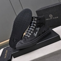 Cheap Philipp Plein PP High Tops Shoes For Men #1243253 Replica Wholesale [$85.00 USD] [ITEM#1243253] on Replica Philipp Plein PP High Tops Shoes