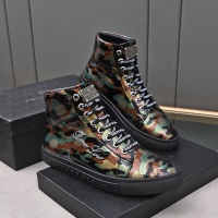 Cheap Philipp Plein PP High Tops Shoes For Men #1243254 Replica Wholesale [$85.00 USD] [ITEM#1243254] on Replica Philipp Plein PP High Tops Shoes