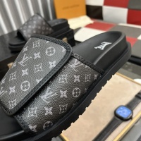 Cheap Louis Vuitton Slippers For Men #1243278 Replica Wholesale [$56.00 USD] [ITEM#1243278] on Replica Louis Vuitton Slippers