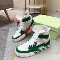 Cheap Off-White High Tops Shoes For Men #1243394 Replica Wholesale [$102.00 USD] [ITEM#1243394] on Replica Off-White High Tops Shoes