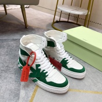 Cheap Off-White High Tops Shoes For Men #1243394 Replica Wholesale [$102.00 USD] [ITEM#1243394] on Replica Off-White High Tops Shoes