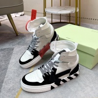 Cheap Off-White High Tops Shoes For Men #1243395 Replica Wholesale [$102.00 USD] [ITEM#1243395] on Replica Off-White High Tops Shoes