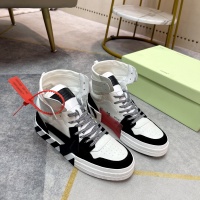 Cheap Off-White High Tops Shoes For Men #1243395 Replica Wholesale [$102.00 USD] [ITEM#1243395] on Replica Off-White High Tops Shoes