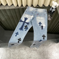 Cheap Chrome Hearts Jeans For Unisex #1243525 Replica Wholesale [$72.00 USD] [ITEM#1243525] on Replica Chrome Hearts Jeans