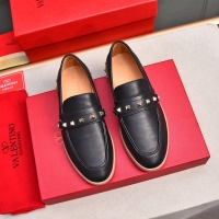 Cheap Valentino Leather Shoes For Men #1243740 Replica Wholesale [$100.00 USD] [ITEM#1243740] on Replica Valentino Leather Shoes