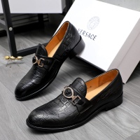 Cheap Versace Leather Shoes For Men #1243903 Replica Wholesale [$82.00 USD] [ITEM#1243903] on Replica Versace Leather Shoes