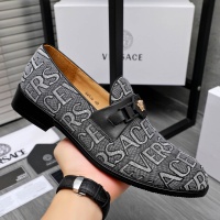 Cheap Versace Leather Shoes For Men #1243906 Replica Wholesale [$82.00 USD] [ITEM#1243906] on Replica Versace Leather Shoes