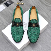 Cheap Versace Leather Shoes For Men #1243907 Replica Wholesale [$82.00 USD] [ITEM#1243907] on Replica Versace Leather Shoes