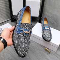 Cheap Versace Leather Shoes For Men #1243912 Replica Wholesale [$85.00 USD] [ITEM#1243912] on Replica Versace Leather Shoes