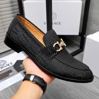 Cheap Versace Leather Shoes For Men #1243916 Replica Wholesale [$85.00 USD] [ITEM#1243916] on Replica Versace Leather Shoes