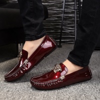 Cheap Versace Leather Shoes For Men #1243921 Replica Wholesale [$68.00 USD] [ITEM#1243921] on Replica Versace Leather Shoes