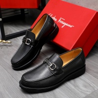 Cheap Salvatore Ferragamo Leather Shoes For Men #1243974 Replica Wholesale [$88.00 USD] [ITEM#1243974] on Replica Salvatore Ferragamo Leather Shoes