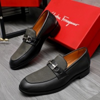 Cheap Salvatore Ferragamo Leather Shoes For Men #1243975 Replica Wholesale [$82.00 USD] [ITEM#1243975] on Replica Salvatore Ferragamo Leather Shoes