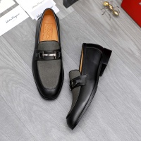 Cheap Salvatore Ferragamo Leather Shoes For Men #1243975 Replica Wholesale [$82.00 USD] [ITEM#1243975] on Replica Salvatore Ferragamo Leather Shoes