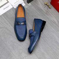 Cheap Salvatore Ferragamo Leather Shoes For Men #1243979 Replica Wholesale [$82.00 USD] [ITEM#1243979] on Replica Salvatore Ferragamo Leather Shoes