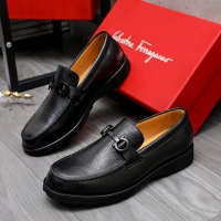 Cheap Salvatore Ferragamo Leather Shoes For Men #1243988 Replica Wholesale [$88.00 USD] [ITEM#1243988] on Replica Salvatore Ferragamo Leather Shoes