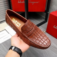 Cheap Salvatore Ferragamo Leather Shoes For Men #1243991 Replica Wholesale [$68.00 USD] [ITEM#1243991] on Replica Salvatore Ferragamo Leather Shoes