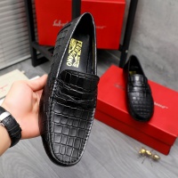 Cheap Salvatore Ferragamo Leather Shoes For Men #1243992 Replica Wholesale [$68.00 USD] [ITEM#1243992] on Replica Salvatore Ferragamo Leather Shoes