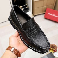 Cheap Salvatore Ferragamo Leather Shoes For Men #1243996 Replica Wholesale [$85.00 USD] [ITEM#1243996] on Replica Salvatore Ferragamo Leather Shoes