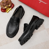 Cheap Salvatore Ferragamo Leather Shoes For Men #1243996 Replica Wholesale [$85.00 USD] [ITEM#1243996] on Replica Salvatore Ferragamo Leather Shoes