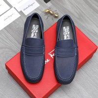 Cheap Salvatore Ferragamo Leather Shoes For Men #1243998 Replica Wholesale [$82.00 USD] [ITEM#1243998] on Replica Salvatore Ferragamo Leather Shoes