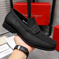 Cheap Salvatore Ferragamo Leather Shoes For Men #1243999 Replica Wholesale [$82.00 USD] [ITEM#1243999] on Replica Salvatore Ferragamo Leather Shoes