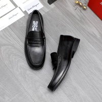 Cheap Salvatore Ferragamo Leather Shoes For Men #1244001 Replica Wholesale [$82.00 USD] [ITEM#1244001] on Replica Salvatore Ferragamo Leather Shoes