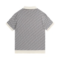 Cheap Christian Dior Sweaters Short Sleeved For Unisex #1244331 Replica Wholesale [$45.00 USD] [ITEM#1244331] on Replica Christian Dior Sweaters